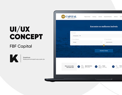 UI/UX Concept - FBF Capital
