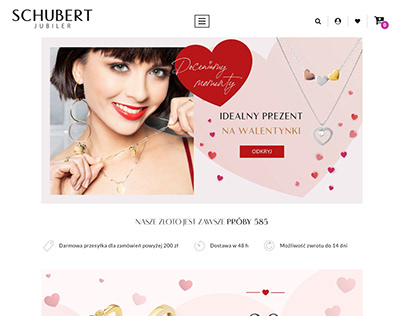 Projekt www Walentynki 2022 Jubiler Schubert
