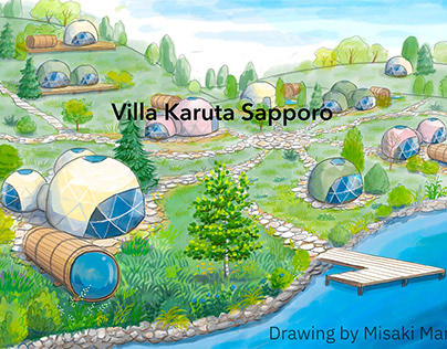 Glamping Village conceptual image