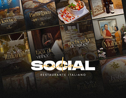 Social media Restaurante italiano