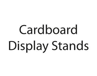 Cardboard Display Stands