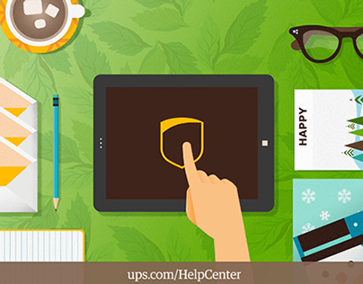 UPS Help Center: Hand animations 