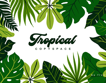 Free 3 Tropical Copyspace Background