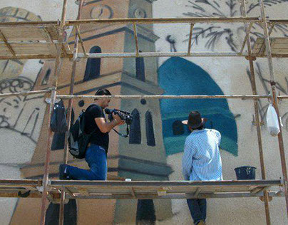 Mural painted Nablus