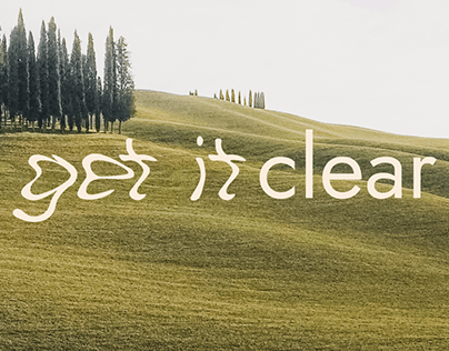 Get It Clear – logo & brand design