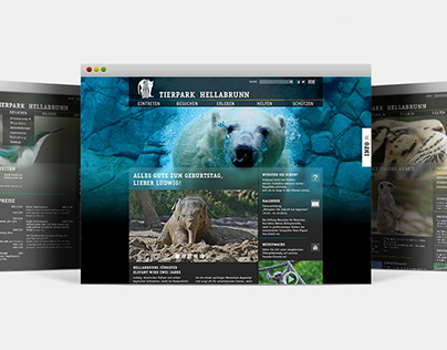 Redesign Website Tierpark Hellabrunn 