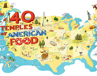 40 Temples of American Food (and more)