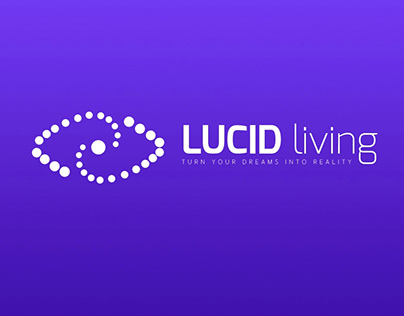 LucidLiving logo design