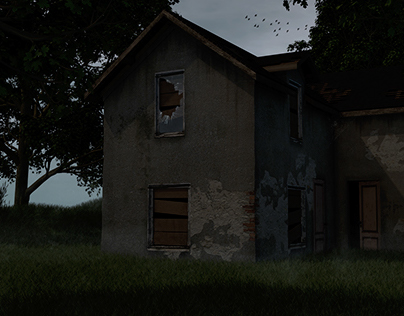 Abandoned house / Cinema4D