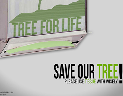 Publice Service Ads Poster "Save our Tree"