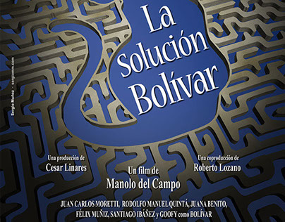 "La Solución Bolívar" - cortometraje - (Cartel)
