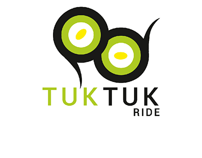 Tuktuk ride Logo variations