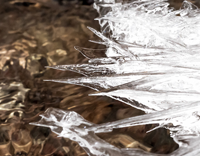 Ice Formations , textures and patterns.