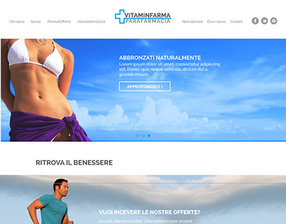 Vitaminfarma - website restyling