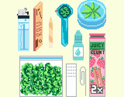 Weed Kit- Pixel Art