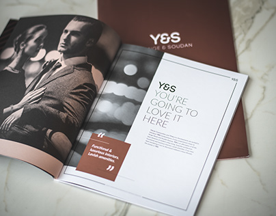 brochure for YES condos