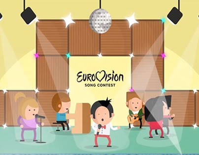 Eurovision fanhouse content addition | 2D animation