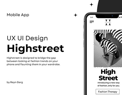 Highstreet: UX UI Case Study