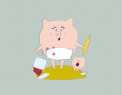 Персонажи Хрюши - funny pigs