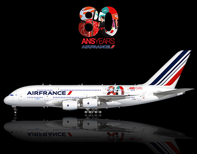 Air France Airbus A380 Livery concept