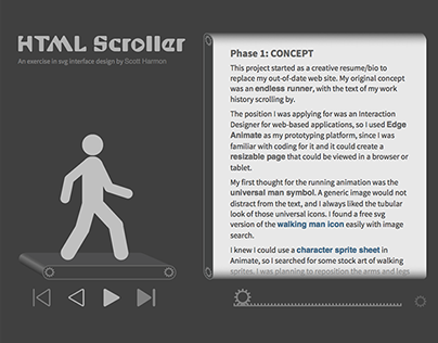 HTML Scroller
