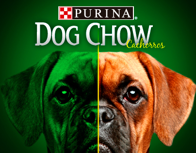 Purina Dog Chow -- "No lo alimentes a la mitad"