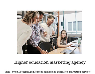 Best higher education marketing agency