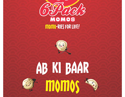 6 pack momos menu