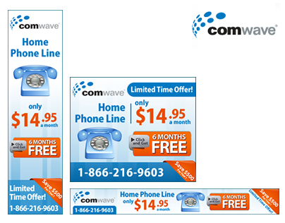 Promotional Banners for Comwave