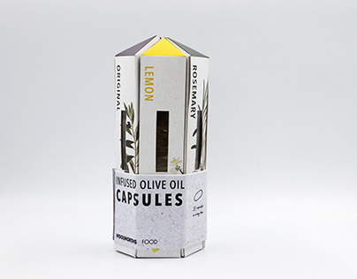 Packaging - Infused Olive Oil Capsules
