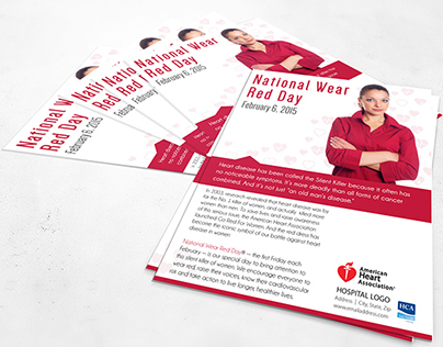 National Wear Red campaign