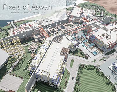 Graduation Project, Pixels Of Aswan "Start-Ups Complex"