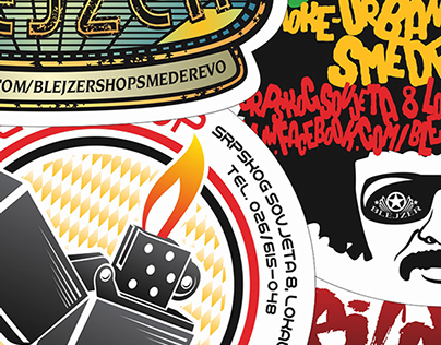 Blejzer Shop stickers 2