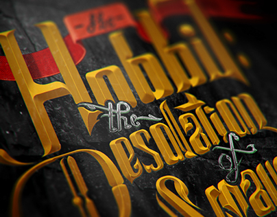 The Hobbit: The Desolation of Smaug | Typography