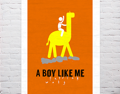 Poster: "A boy like me" by Patrick Wolf