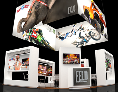 Licensing Trade Show Booth - Feld Entertainment