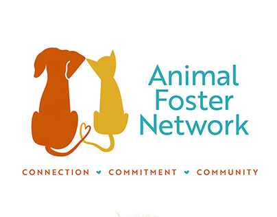 Animal Foster Network Logo Design
