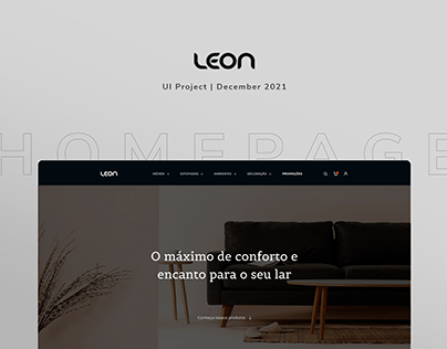 Leon Homepage | UX/UI Design