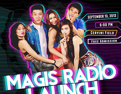 The Magis Radio Launch — Promotional Poster