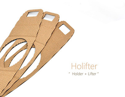 Holifter - A coffee holder and lifter