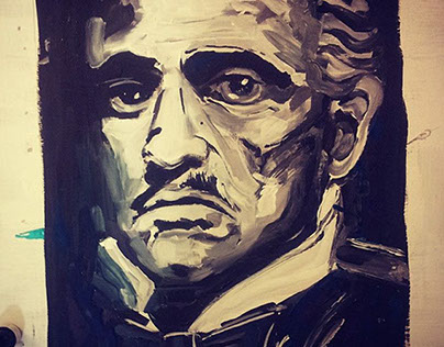 Painting of Godfather