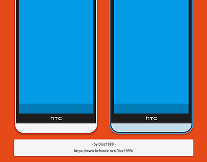 HTC Desire EYE Flat PSD