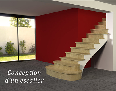 Conception et réalisation d'un escalier