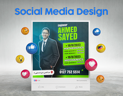 Eng Ahmed Sayed - Social Media Design