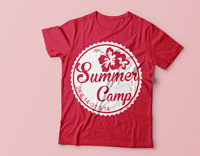 Cheerleader Summercamp Shirt Design