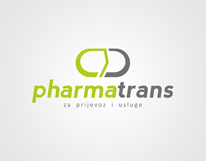 Pharmatrans Logo Design