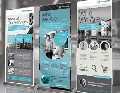 Corporate Banner or Rollup Vol. 8