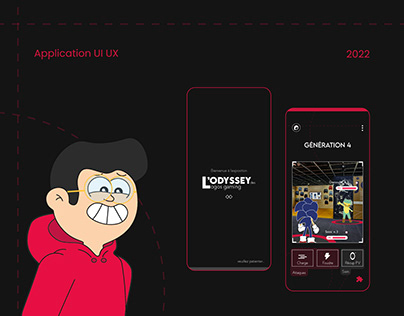 Application UI - L'odyssey des logos gaming