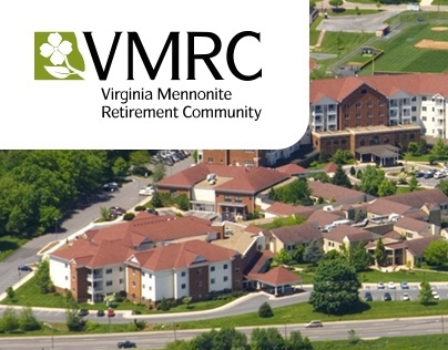 Website for VMRC, a retirement community in Virginia