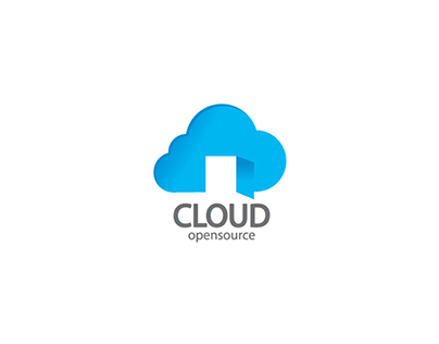 Cloud Storage Logo Concept